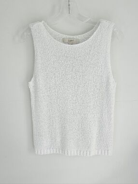 Loft Textured Knit Sleeveless Top